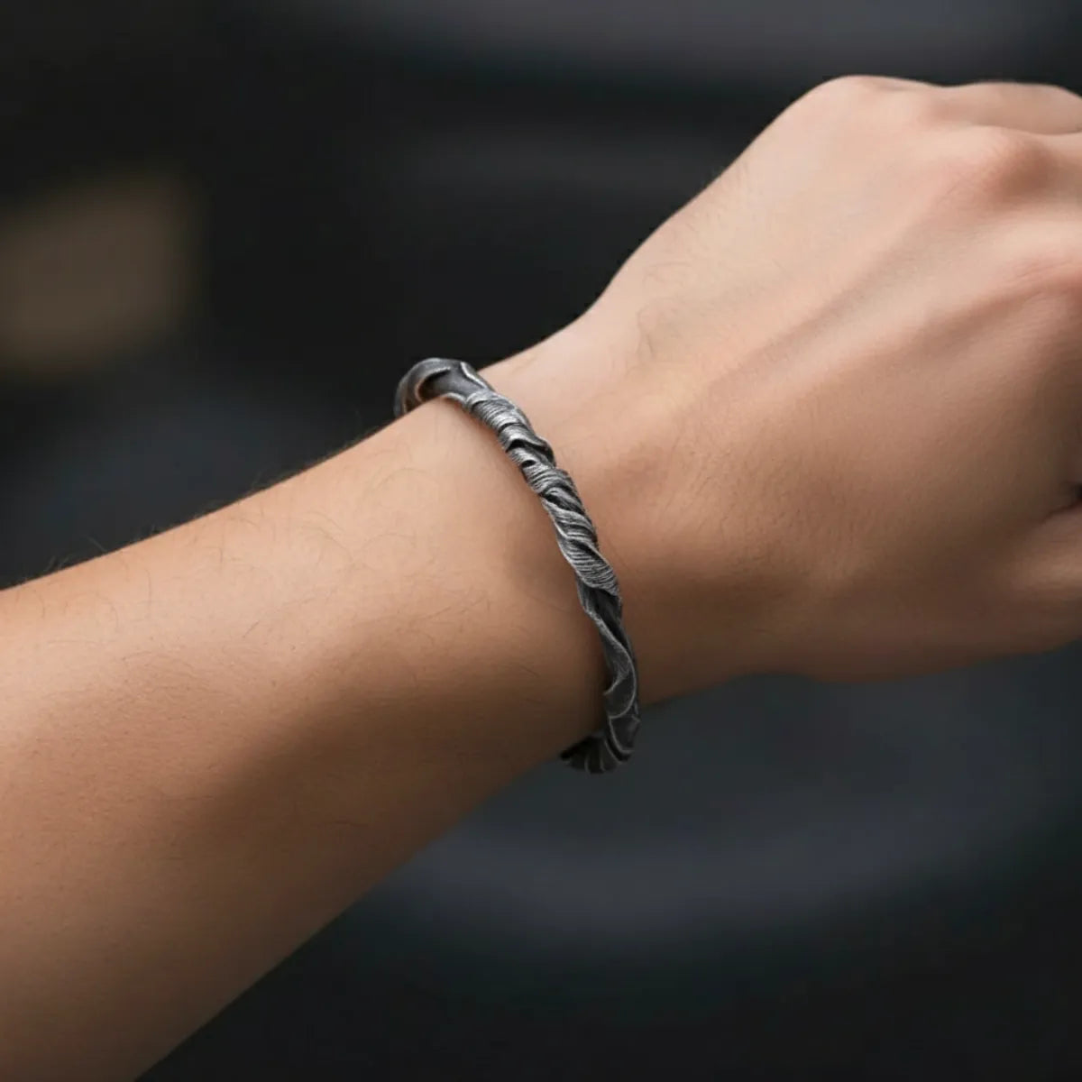 Feather Coil Bangle
