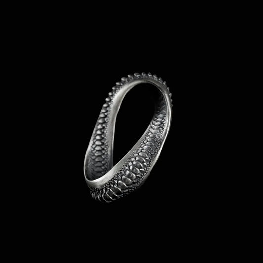 Serpent's Möbius Pendant