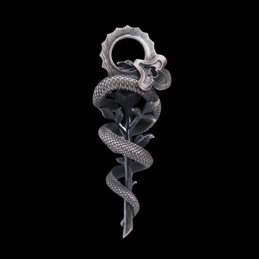Serpent's Rose Pendant