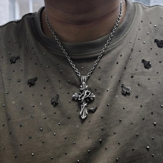 Sacred Vine Relic Cross Pendant