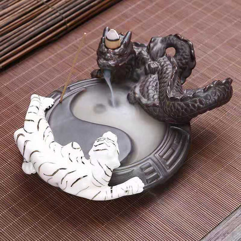Celestial Dragon Waterfall Backflow Incense Holder