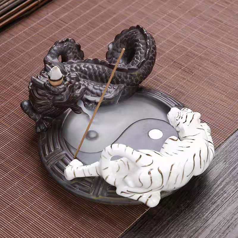 Celestial Dragon Waterfall Backflow Incense Holder