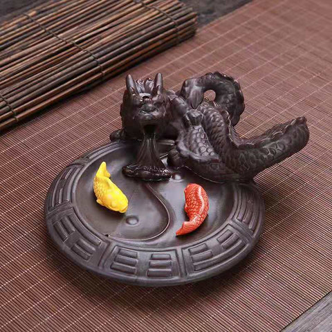 Celestial Dragon Waterfall Backflow Incense Holder