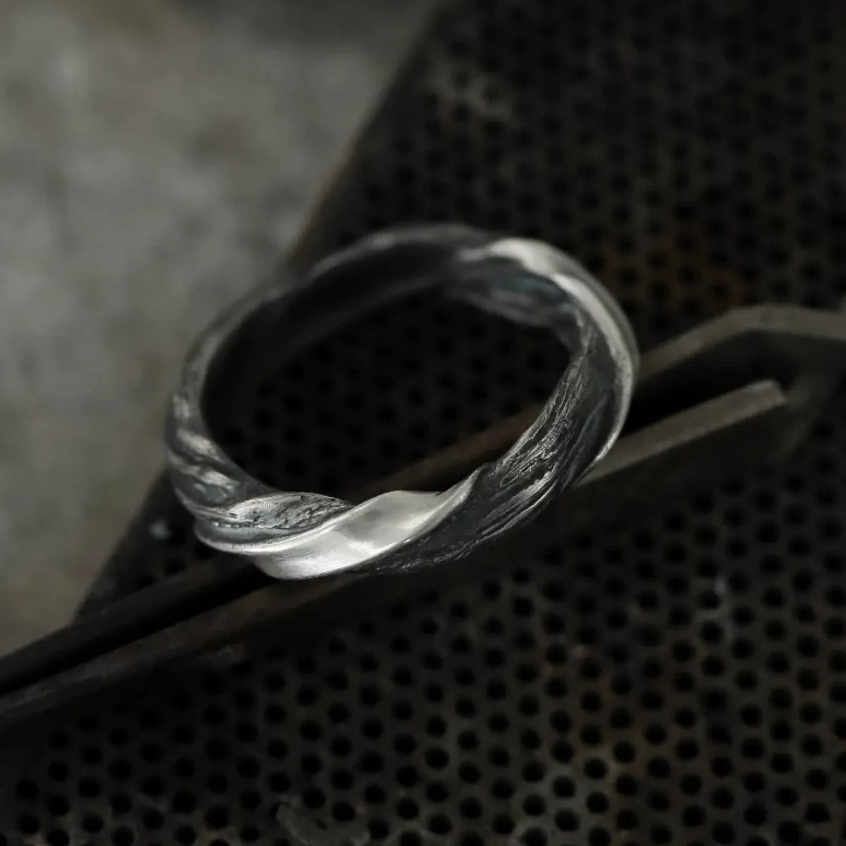 Resilient Drift Cuff Ring