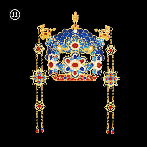 Classic Crown Set –  Flat Metal