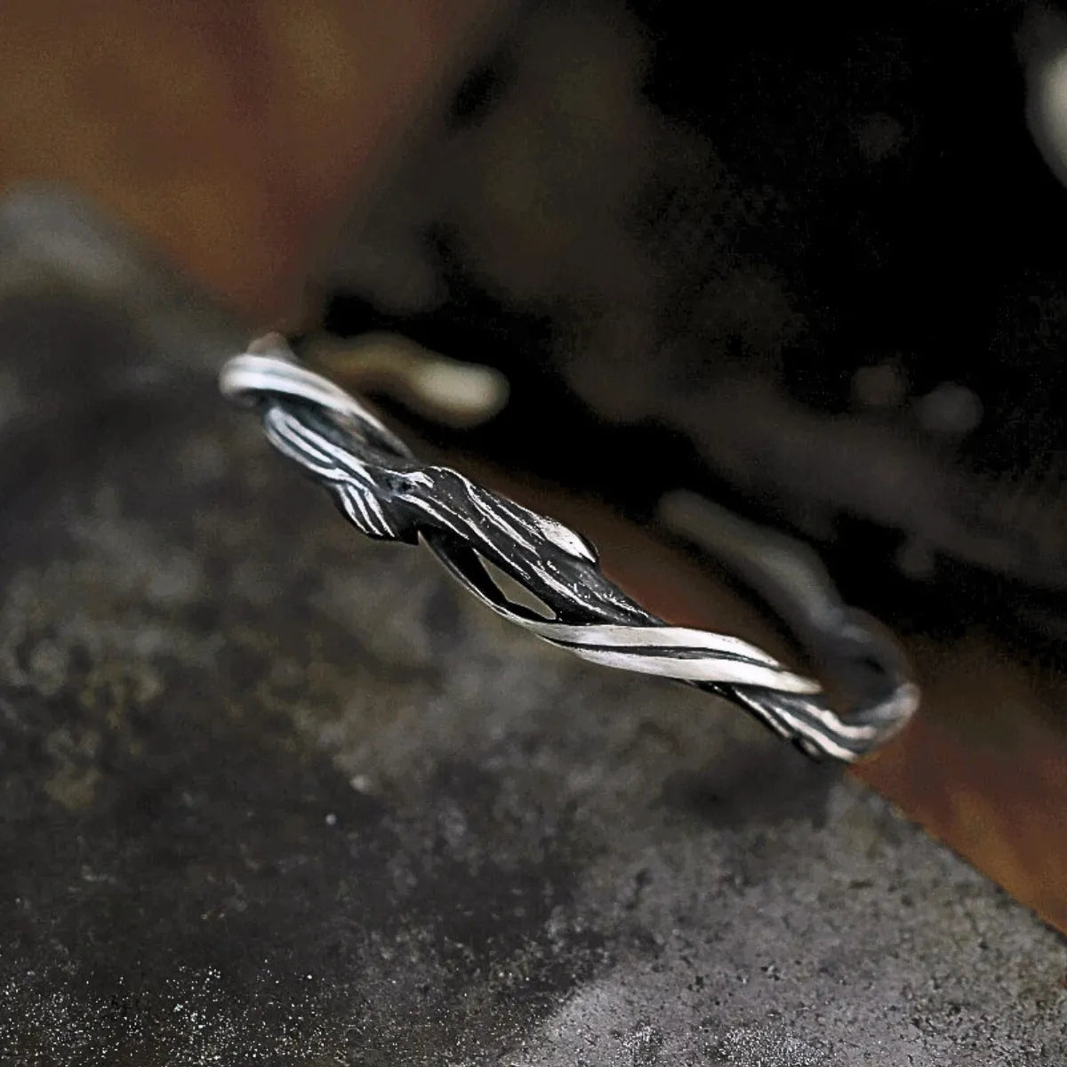 Resilient Drift Cuff Bangle
