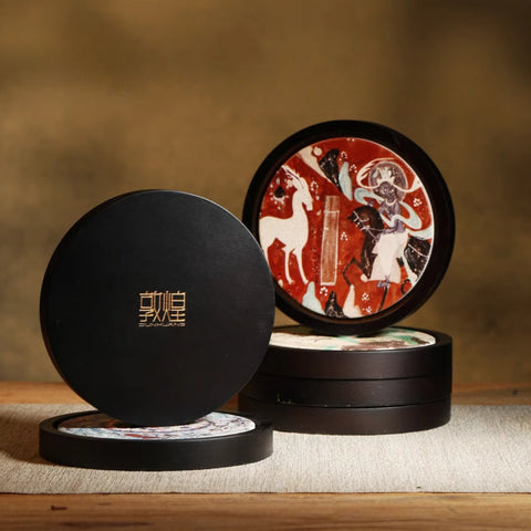 Quick-drying Cup Holder | Ceramic & Bamboo Coaster Set