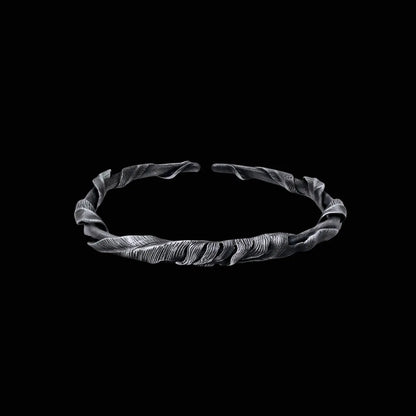 Feather Coil Bangle