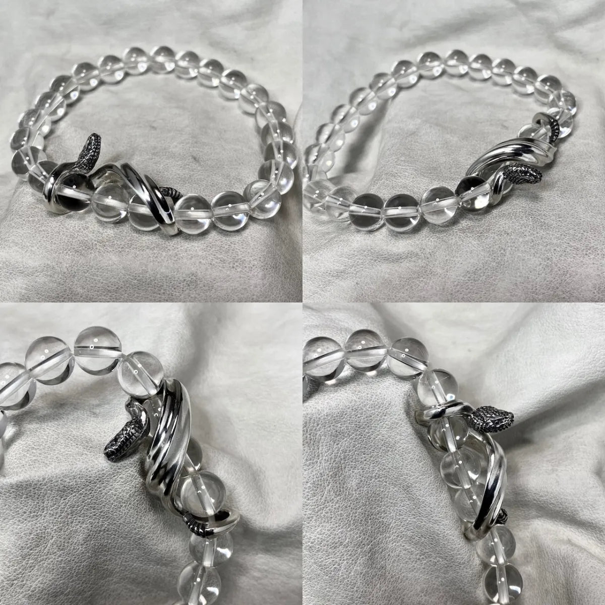Crystal Single Snake Bracelet