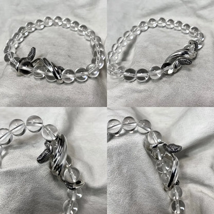 Crystal Single Snake Bracelet
