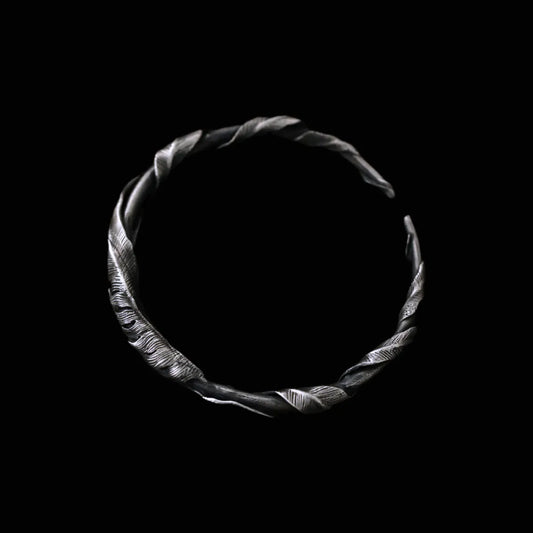 Feather Coil Bangle