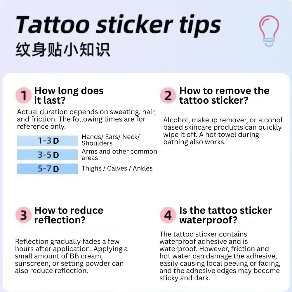Dynamic Blood Serpent Tattoo Sticker