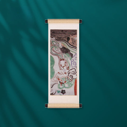 Miniature Mural Scroll
