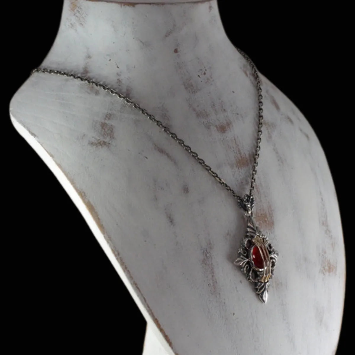 Heart in Cage Pendant