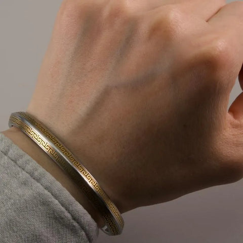 Imperial Three Realms Vajra Fretwork Bracelet