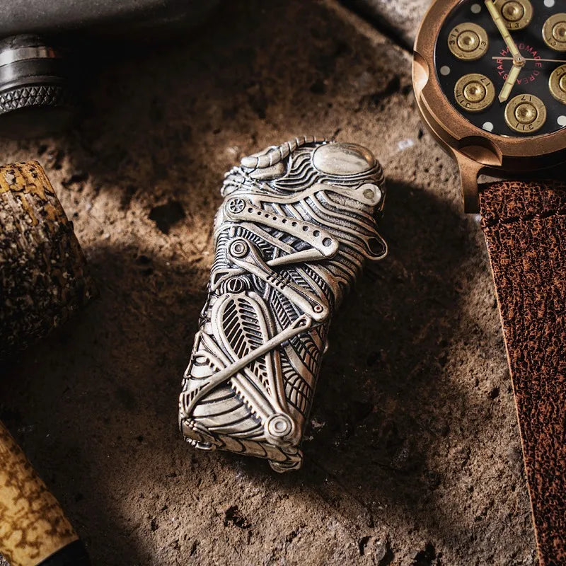Original Silver Lighter Case