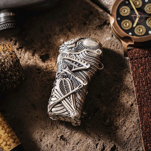 Original Silver Lighter Case