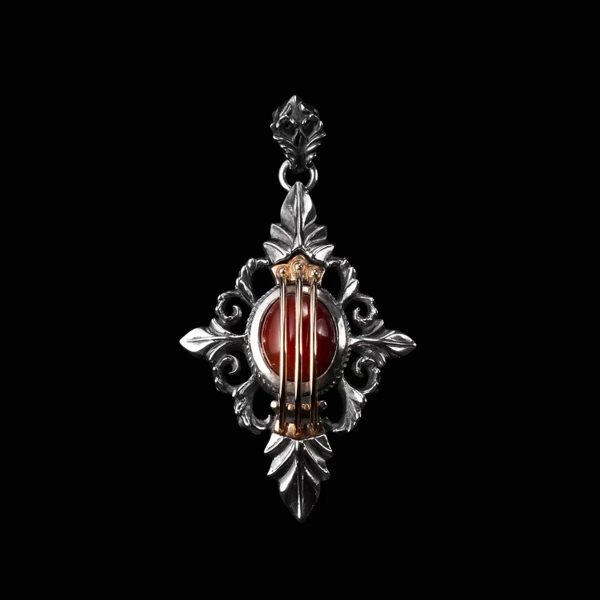 Heart in Cage Pendant