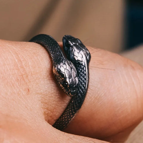 Double-Headed Serpent Ring