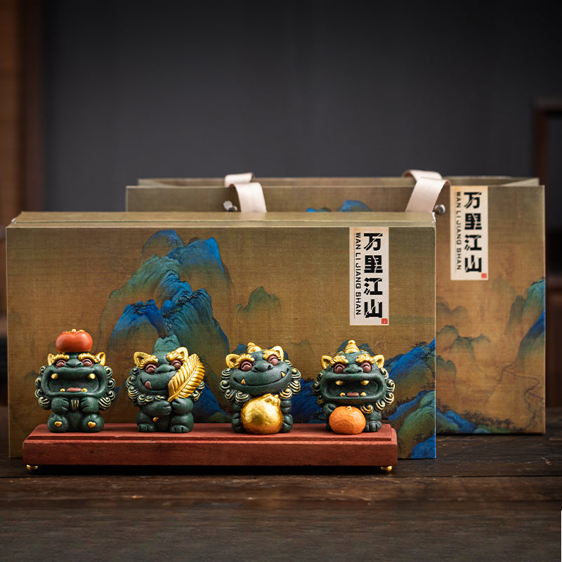Blessing Pixiu Desk Figurine