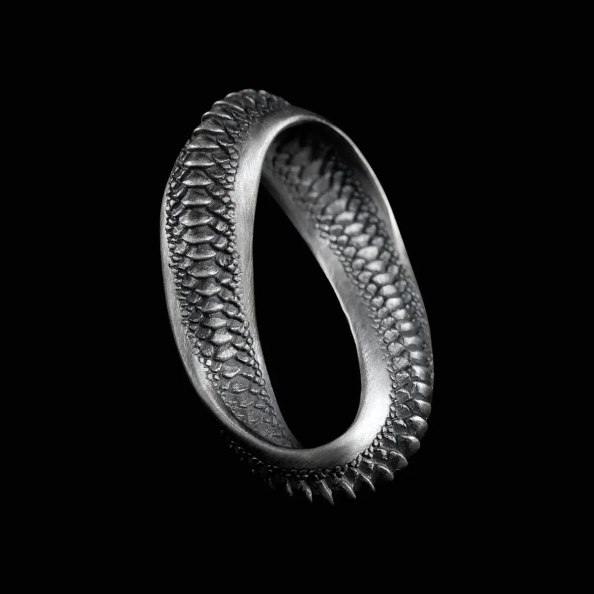 Serpent's Möbius Pendant