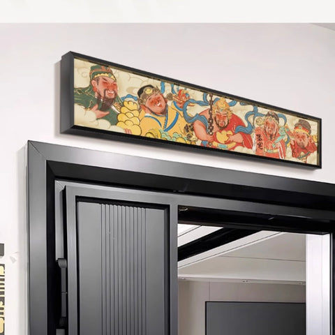 Five God of Wealth – Wall Decor