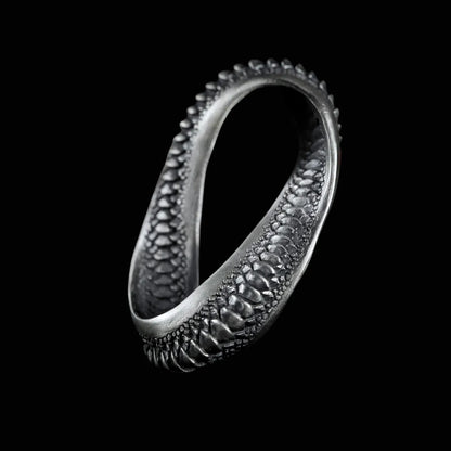 Serpent's Möbius Pendant