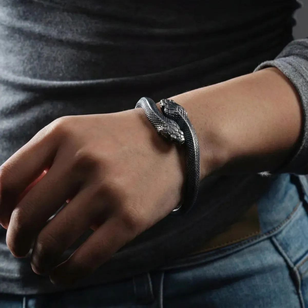 Ouroboros Twins Bracelet