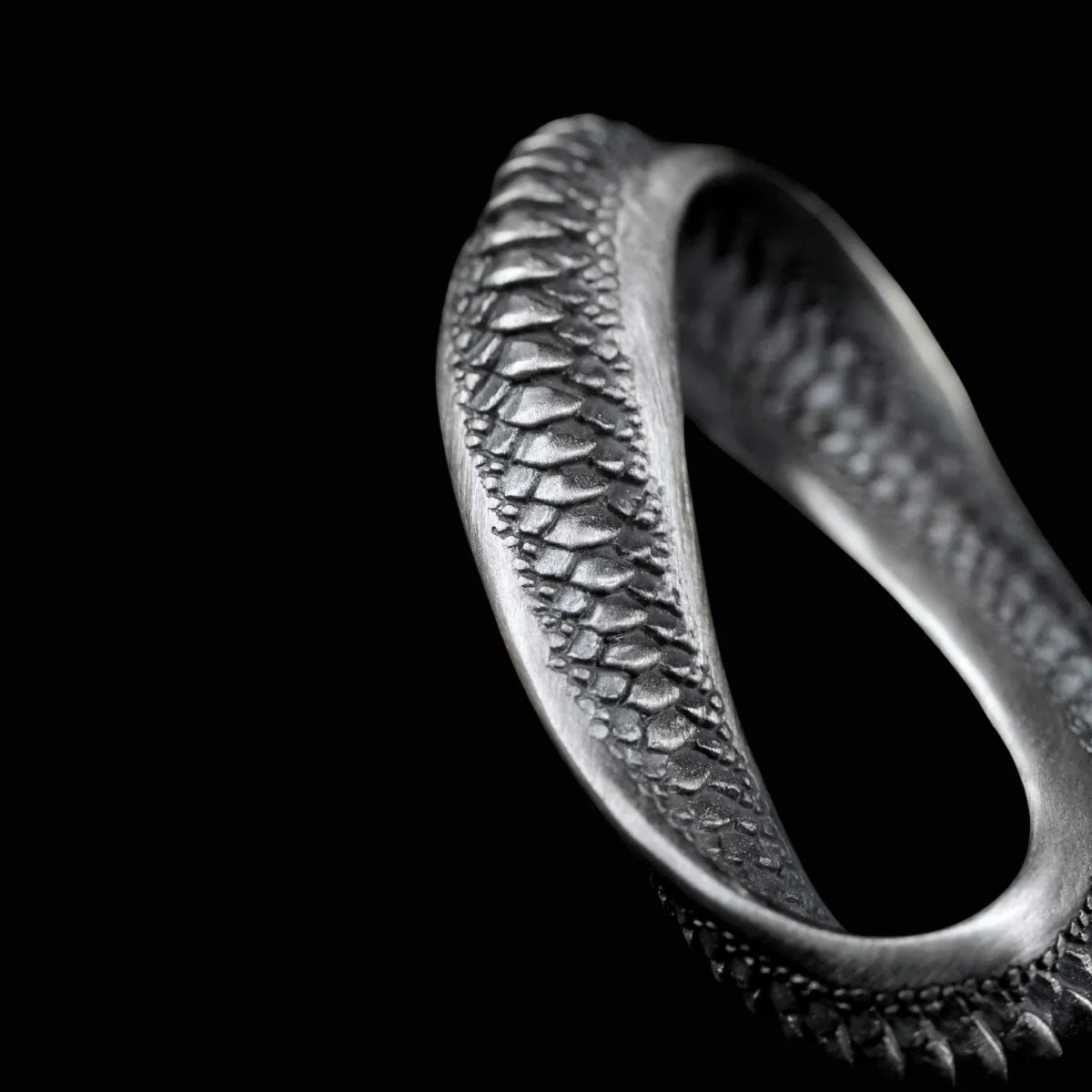 Serpent's Möbius Pendant