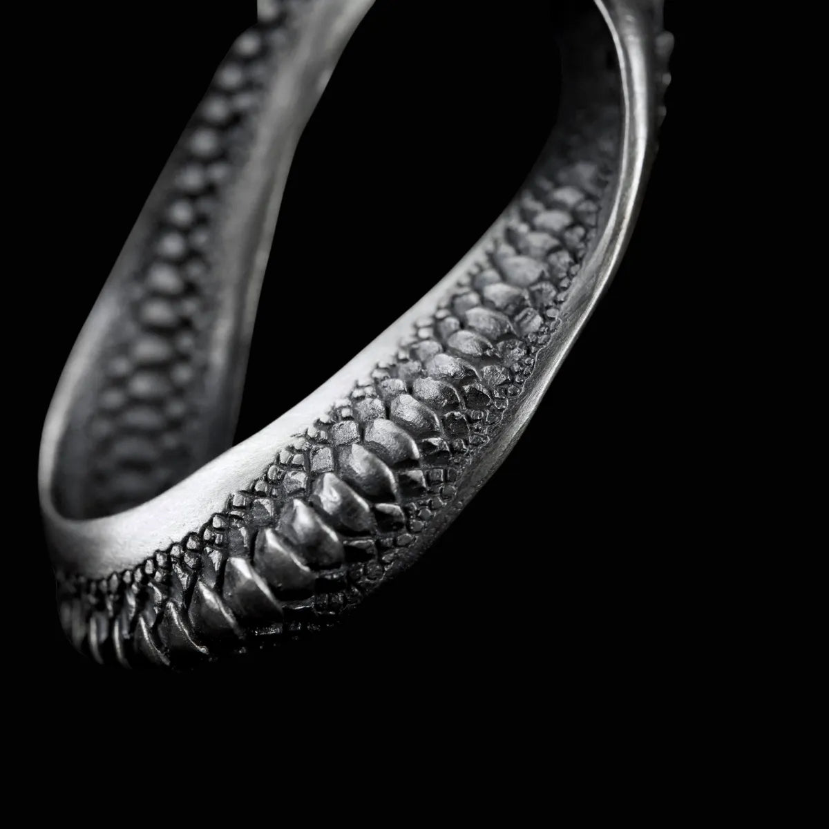 Serpent's Möbius Pendant