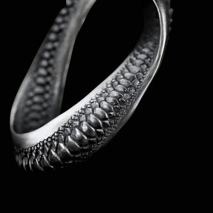 Serpent's Möbius Pendant