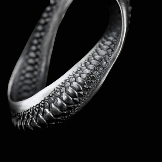 Serpent's Möbius Pendant
