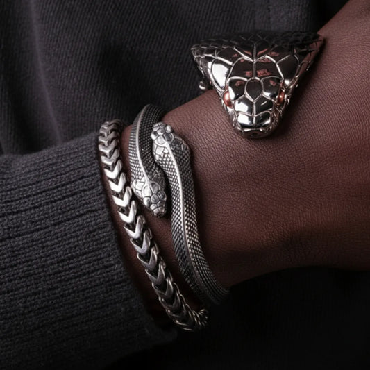 Ouroboros Twins Bracelet