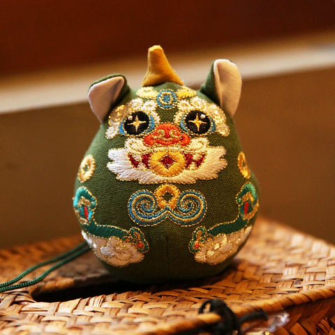 Mythical Guardians Embroidered Mugwort Sachet