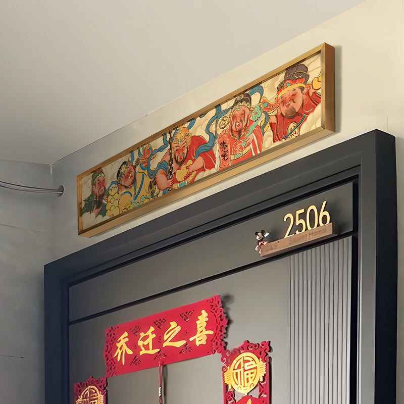 Five God of Wealth – Wall Decor