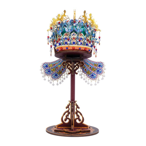 Phoenix Crown Metal Model Kit – Handmade Gift Ornament