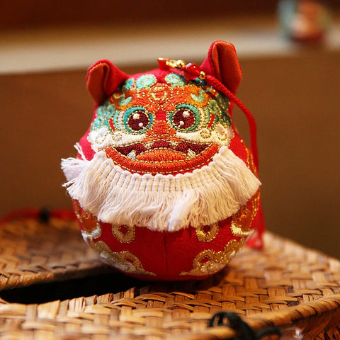 Mythical Guardians Embroidered Mugwort Sachet