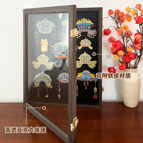 Magnetic Display Frame | DIY Medal & Patch Organizer