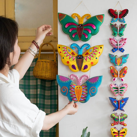 Metamorphosis – Xiqin Embroidered Butterfly Pendant