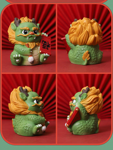 Dragon's Nine Offspring Figurine Set: Mountains and Seas Legends