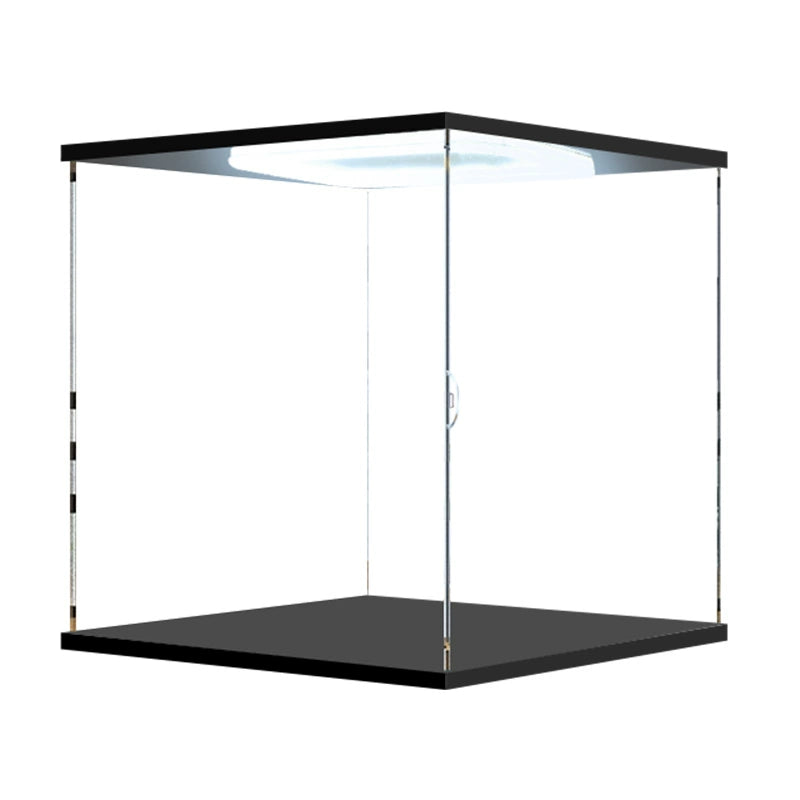 LED Acrylic Display Case – Dustproof Box with Door