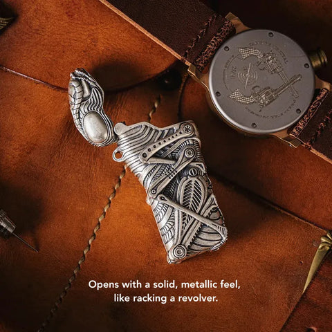 Original Silver Lighter Case