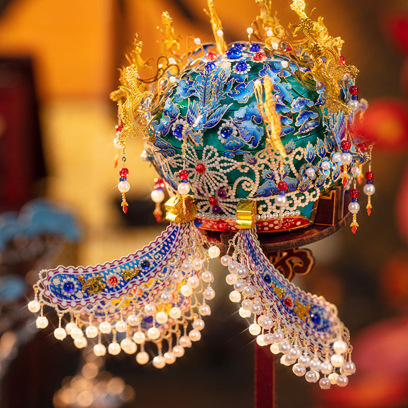 Phoenix Crown Metal Model Kit – Handmade Gift Ornament