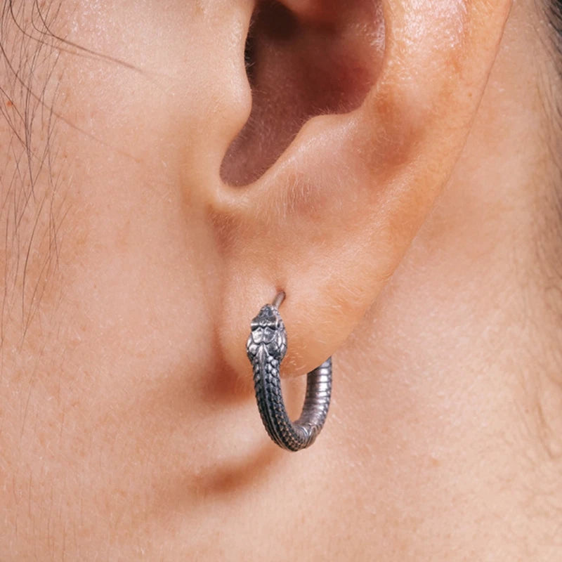 Whispers of the Dual Serpent Earring