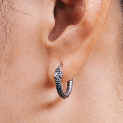 Whispers of the Dual Serpent Earring