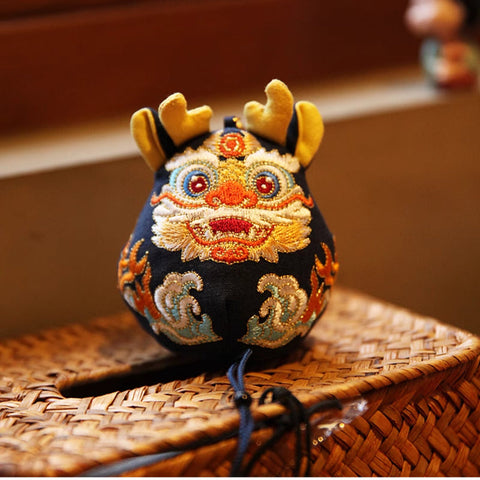 Mythical Guardians Embroidered Mugwort Sachet