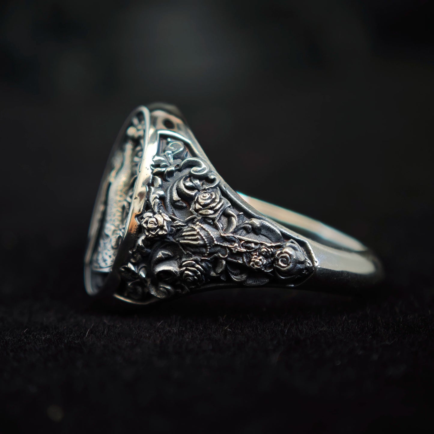 The Empress's Silent Prayer Ring