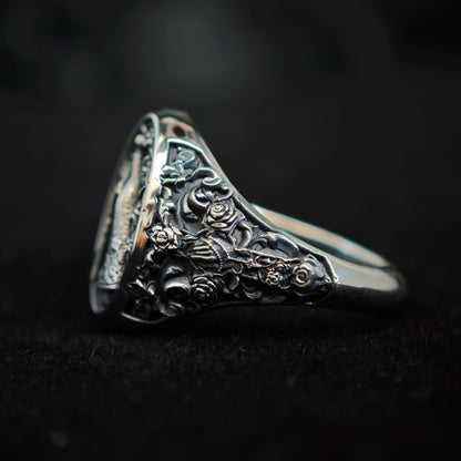 The Empress's Silent Prayer Ring