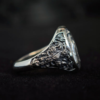 The Empress's Silent Prayer Ring
