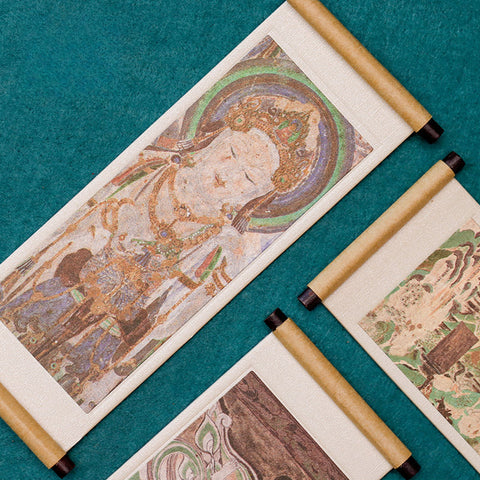 Miniature Mural Scroll